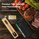 Θερμόμετρο μαγειρέματος και τηγανίσματος - WIFI με τηγάνισμα APP - Repeater εξασφαλίζει μεγάλη απόσταση από το κινητό - Φούρνος, γκριλ ή τηγάνι.