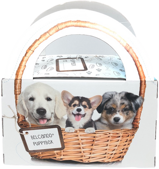 Belcando puppy box with products