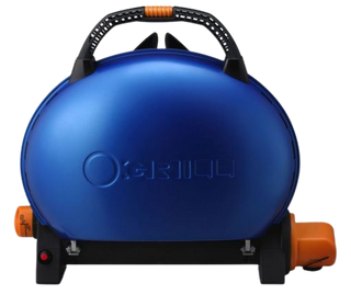 O-Grill 500 - κρέμα, πράσινο, μπλε και πορτοκαλί - Γκριλ υγραερίου