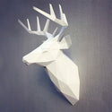 DIY Deer Head - Blue